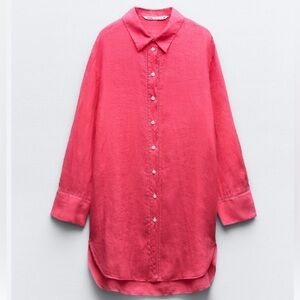 ZARA RAMIE PASSEMENTERIE TUNIC
FUCHSIA
